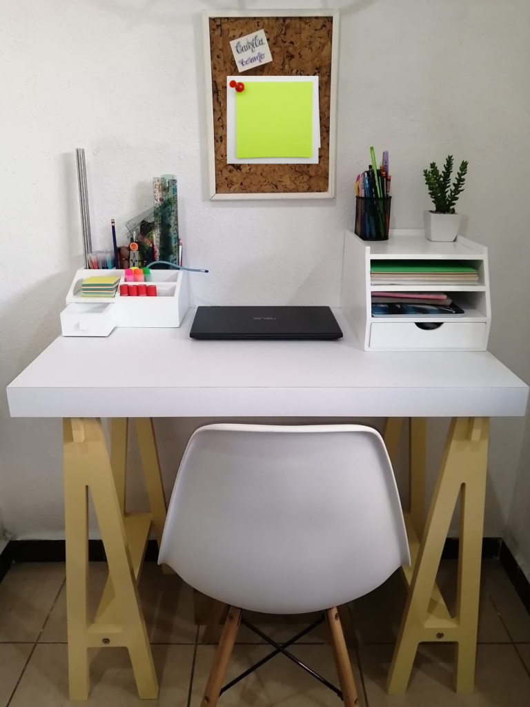 Idea para organizar tu escritorio